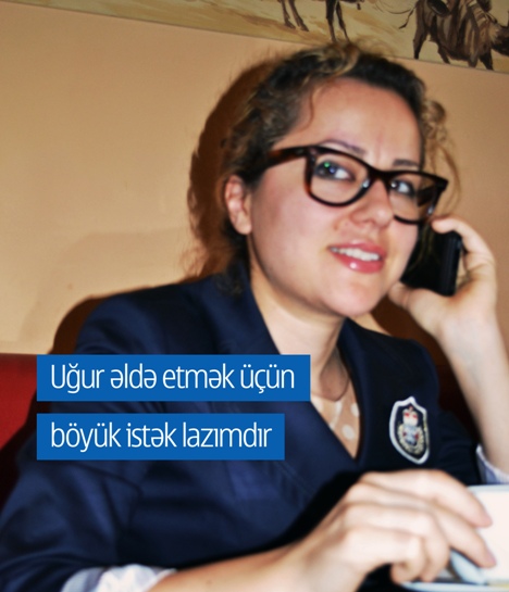 Nigar Köçərli Nokia E7 ilə uğurun sirrini bölüşür