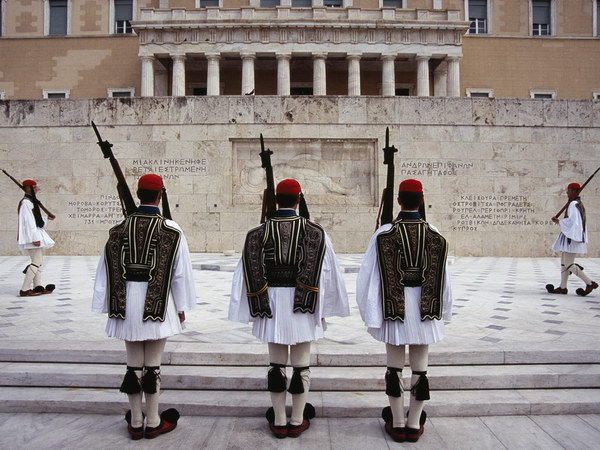 Tomb of the Unknown Soldier, Athens, Greece