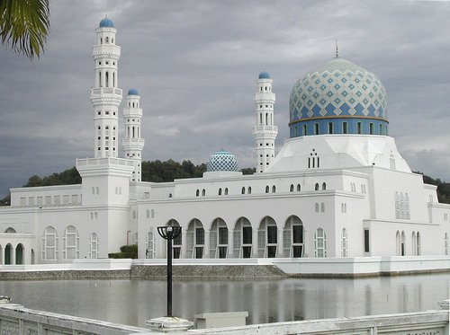 Kota Kinabalu Sabah Mosque, Malaysia