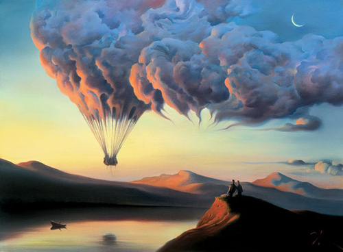 bulud-hava şarı. Cloud-baloon