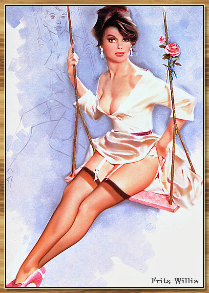 ən məşhur və ən gözəl erotik pin-ap modellərindən biri