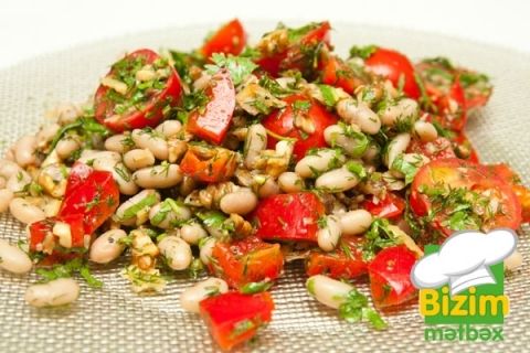 Lobya salatı