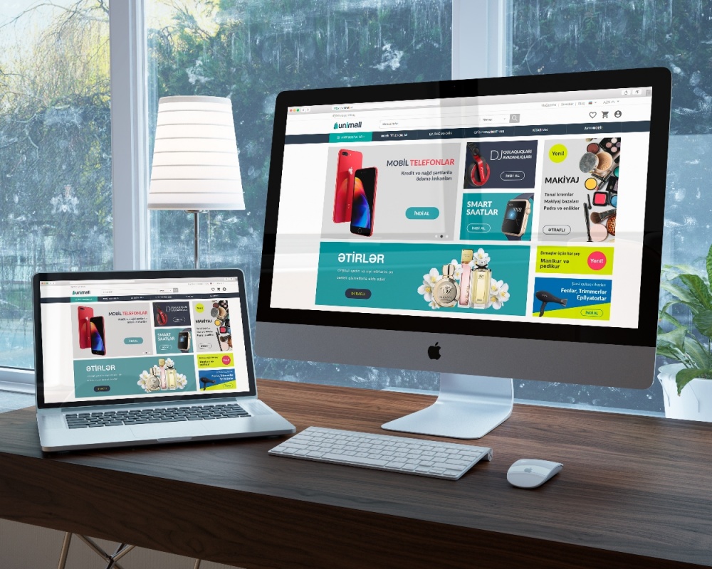 unimall e-ticarət platforması