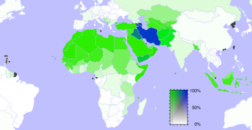 islamın dünyada yayılma arealı