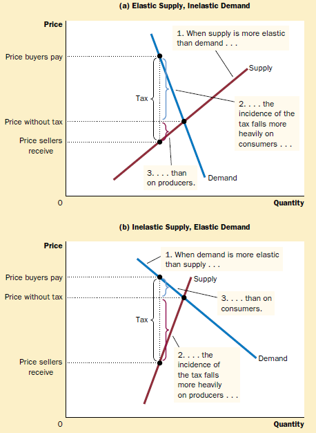 HOW THE BURDEN OF A TAX IS DIVIDED